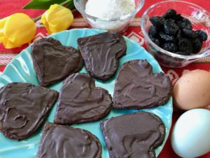 Cherry Chocolate Mother's Day Cookies