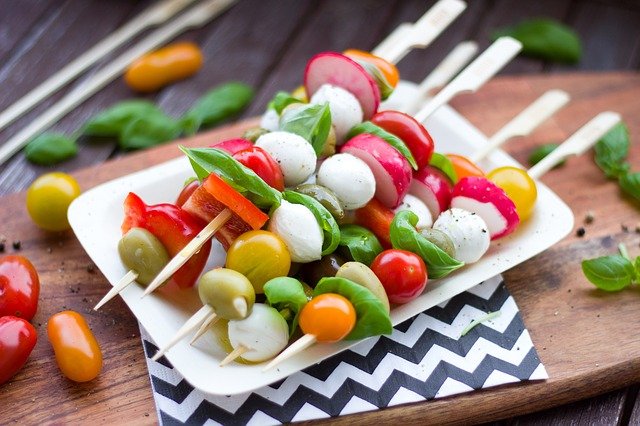 appetizer with vegetables